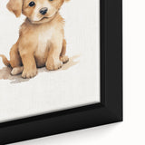Cute Puppy Nursery Wall Art – Baby Room Decor & Kids Prints