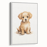 Cute Puppy Nursery Wall Art – Baby Room Decor & Kids Prints