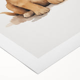 Cute Puppy Nursery Wall Art – Baby Room Decor & Kids Prints