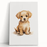 Cute Puppy Nursery Wall Art – Baby Room Decor & Kids Prints