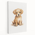 Cute Puppy Nursery Wall Art – Baby Room Decor & Kids Prints