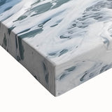 Close-up of a stretched landscape canvas depicting vibrant canyons with rich textures, ideal for home decor and art enthusiasts seeking natural beauty.