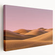 Stretched canvas artwork showcasing a vibrant countryside landscape, highlighting rolling hills and a bright blue sky, ideal for home decor.