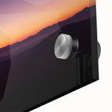 Vibrant close-up of a desert landscape acrylic painting, showcasing rich warm tones of orange and brown, capturing the essence of arid beauty and serenity. Ideal for home decor enthusiasts seeking unique wall art.