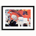 Modern Wall Art Print - Vision of the Sermon by Gauguin - Bold Decor Piece