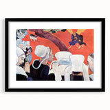 Modern Wall Art Print - Vision of the Sermon by Gauguin - Bold Decor Piece
