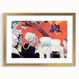 Modern Wall Art Print - Vision of the Sermon by Gauguin - Bold Decor Piece
