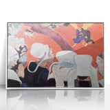 Modern Wall Art Print - Vision of the Sermon by Gauguin - Bold Decor Piece