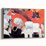 Modern Wall Art Print - Vision of the Sermon by Gauguin - Bold Decor Piece