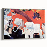 Modern Wall Art Print - Vision of the Sermon by Gauguin - Bold Decor Piece