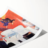 Modern Wall Art Print - Vision of the Sermon by Gauguin - Bold Decor Piece