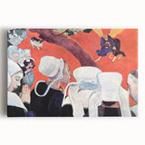 Modern Wall Art Print - Vision of the Sermon by Gauguin - Bold Decor Piece