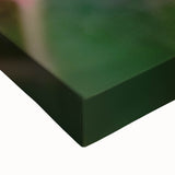 Black and white close-up floral image on stretched canvas, ideal for bedroom wall art.