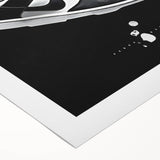 Nike Dunk SB Low Retro Pop Art Wall Art – Bold Black & White Canvas