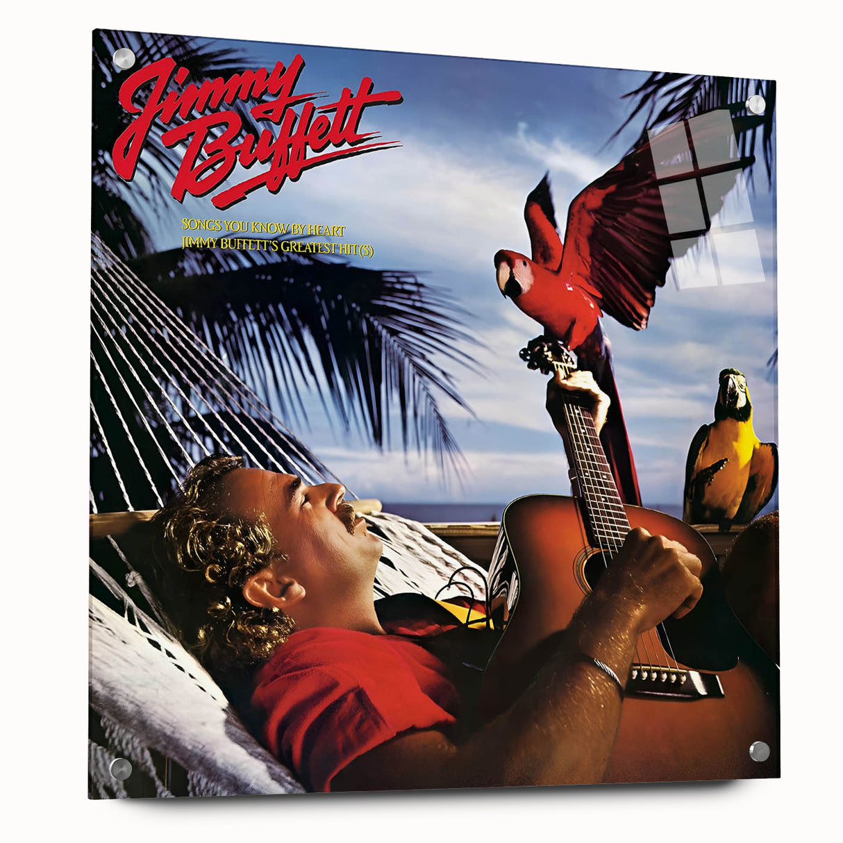 Retro Jimmy Buffett Poster - Vintage Prints for Nostalgic Wall Art