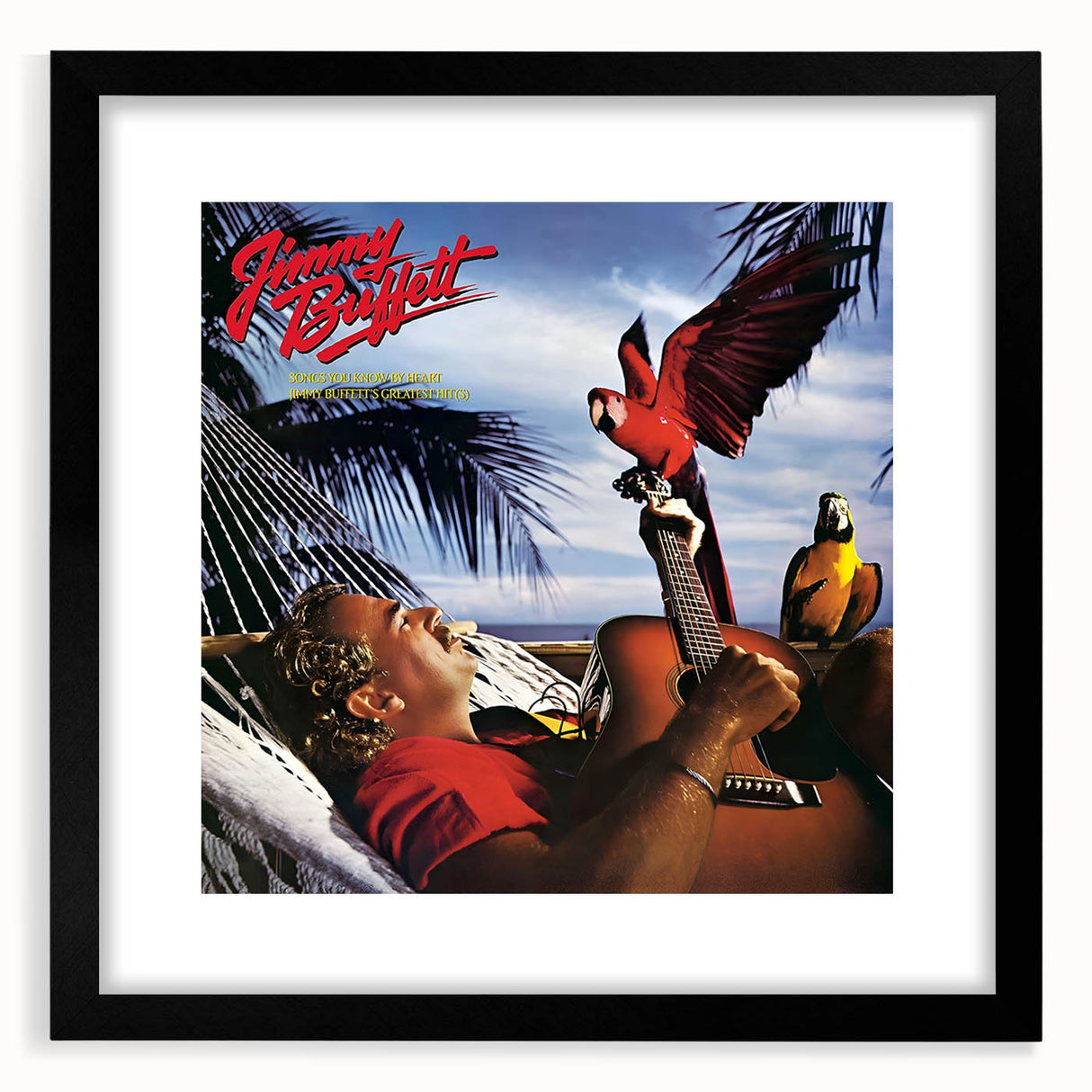 Retro Jimmy Buffett Poster - Vintage Prints for Nostalgic Wall Art