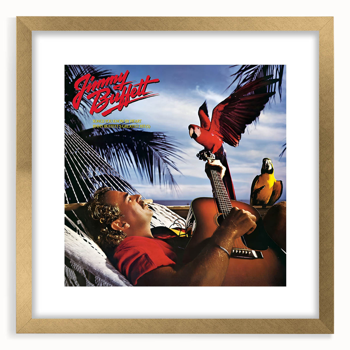 Retro Jimmy Buffett Poster - Vintage Prints for Nostalgic Wall Art