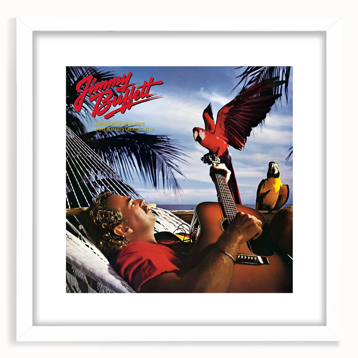 Retro Jimmy Buffett Poster - Vintage Prints for Nostalgic Wall Art