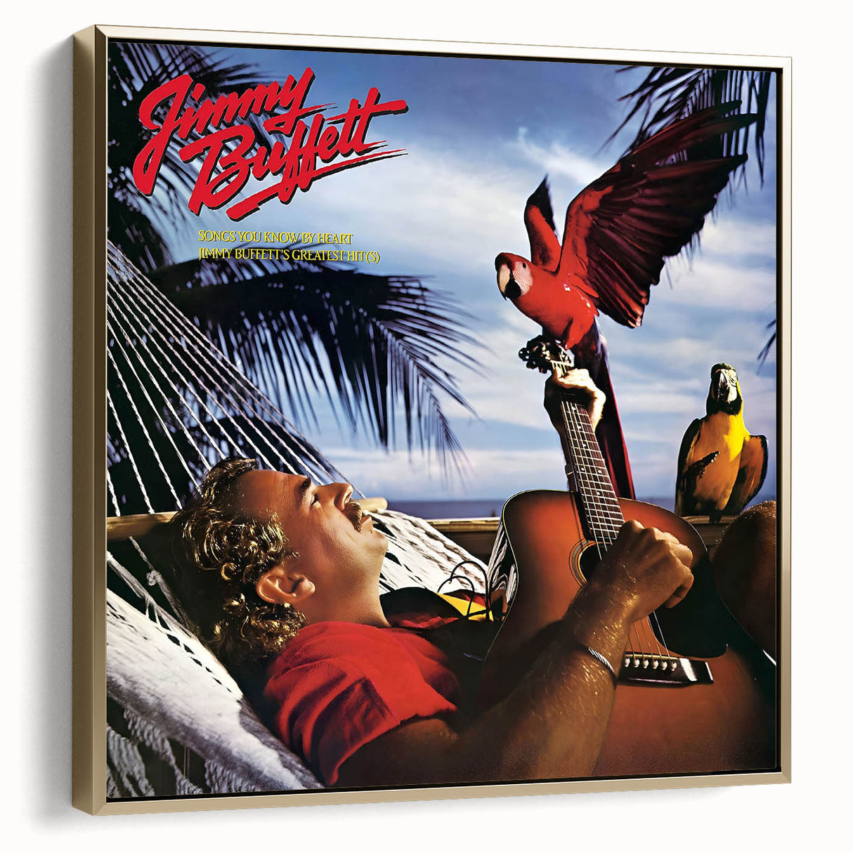 Retro Jimmy Buffett Poster - Vintage Prints for Nostalgic Wall Art