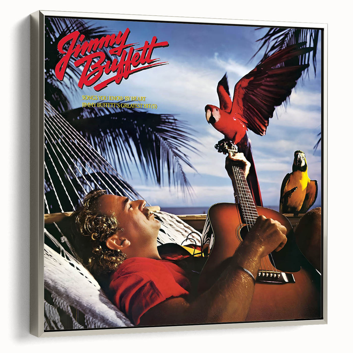 Retro Jimmy Buffett Poster - Vintage Prints for Nostalgic Wall Art