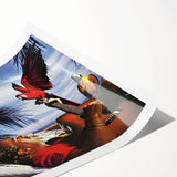 Retro Jimmy Buffett Poster - Vintage Prints for Nostalgic Wall Art