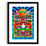 Big Brother and the Holding Company Retro Poster – Psychedelic Art