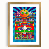 Big Brother and the Holding Company Retro Poster – Psychedelic Art