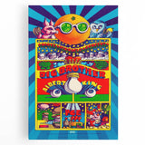 Big Brother and the Holding Company Retro Poster – Psychedelic Art