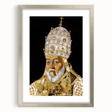 Renaissance Art Prints - Portrait of Pope Clement VIII by Jacopo Ligozzi