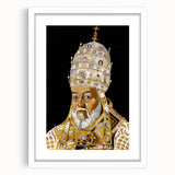 Renaissance Art Prints - Portrait of Pope Clement VIII by Jacopo Ligozzi