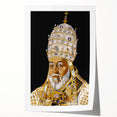Renaissance Art Prints - Portrait of Pope Clement VIII by Jacopo Ligozzi