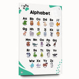 ABC Alphabet - Kids Educational Wall Art Animal Learning Print