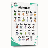 ABC Alphabet - Kids Educational Wall Art Animal Learning Print