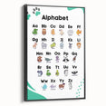 ABC Alphabet - Kids Educational Wall Art Animal Learning Print