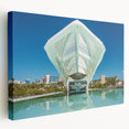 Large art print depicting a vibrant Brazilian landscape on stretched canvas, suitable for kitchen wall art.