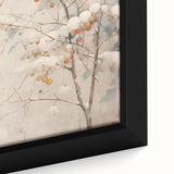 Extra large framed canvas featuring a textured, colorful abstract design on a black background, ideal for living room decor.