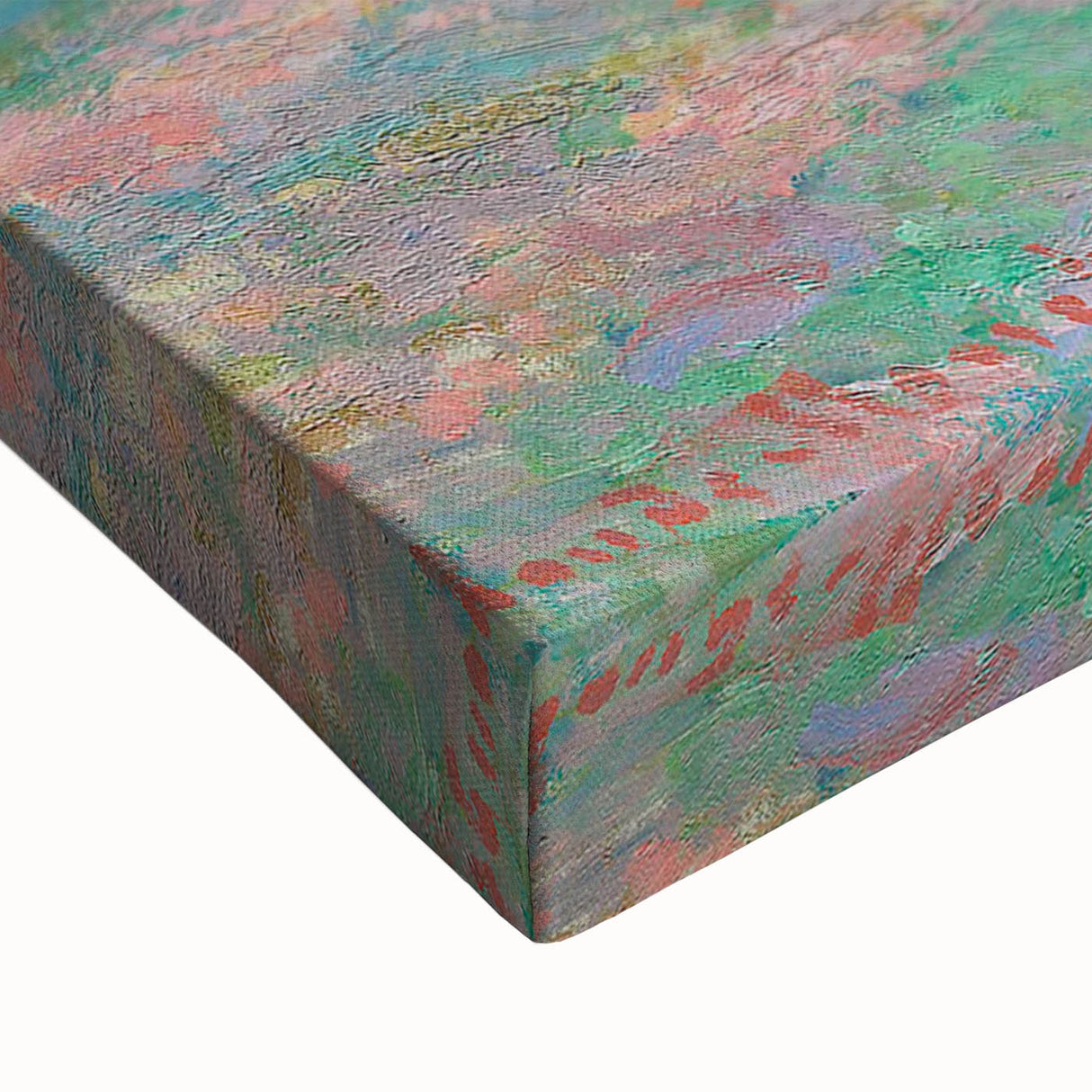 Impressionist Landscape Wall Art - Monet's Wheat Stacks at Sunset