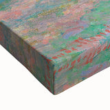 Impressionist Landscape Wall Art - Monet's Wheat Stacks at Sunset