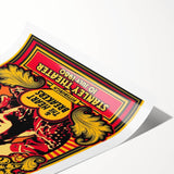 Tom Petty 1980 Concert Poster – Vintage Rock Art, Heartbreakers Show