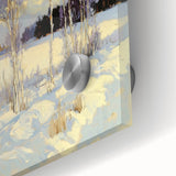 Serene Winter Landscape Wall Art - Modern Canvas & Framed Print