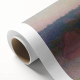 Claude Monet Wheat Stacks - Impressionist Autumn Landscape Print