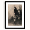 Modern Wall Art - Pegasus and Bellerophon | Abstract Modern Art