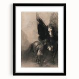 Modern Wall Art - Pegasus and Bellerophon | Abstract Modern Art