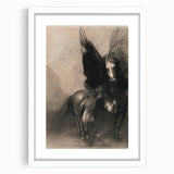Modern Wall Art - Pegasus and Bellerophon | Abstract Modern Art