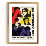The Psychedelic Furs Concert Poster – Vintage 1980 Ritz Show