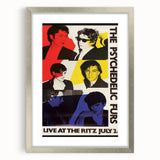 The Psychedelic Furs Concert Poster – Vintage 1980 Ritz Show