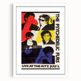 The Psychedelic Furs Concert Poster – Vintage 1980 Ritz Show
