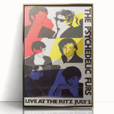 The Psychedelic Furs Concert Poster – Vintage 1980 Ritz Show