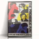 The Psychedelic Furs Concert Poster – Vintage 1980 Ritz Show