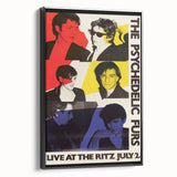 The Psychedelic Furs Concert Poster – Vintage 1980 Ritz Show